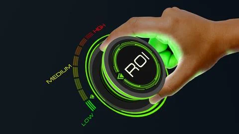 ROI LOW Illustrazione stock