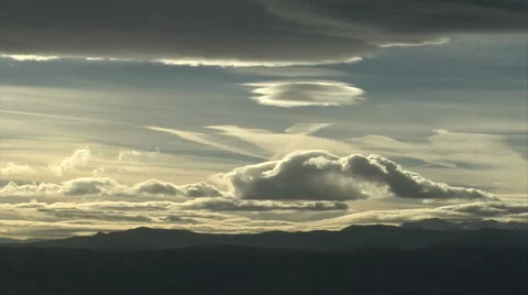 Roiling Mountain Waves Stock Footage 54751968