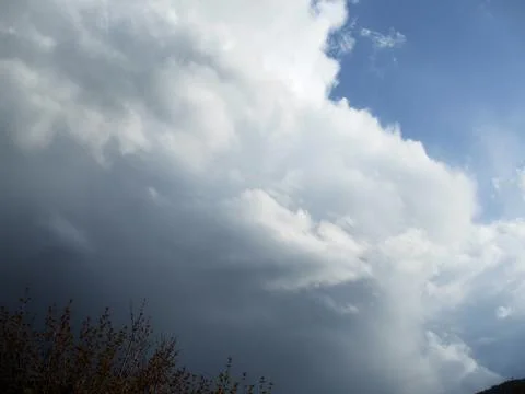 Roiling Storm Clouds Stock Photos