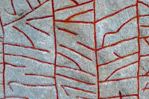 Rok Runestone Stock Photos