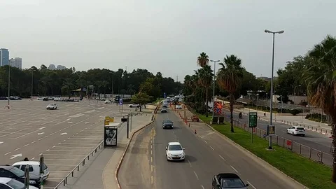 Rokatch Blvd. Tel Aviv Video stock 100063483