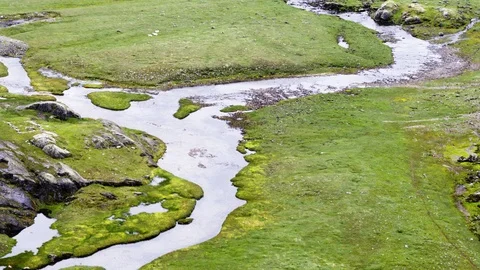 The Roldal Mountain Area Vídeo Stock 88987856