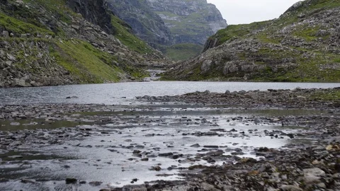 The Roldal Mountain Area 스톡 동영상 89026715