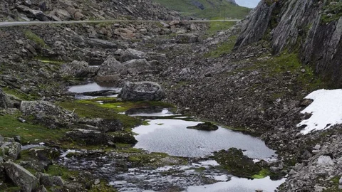 The Roldal Mountain Area 스톡 동영상 89027686