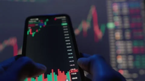 The role of modern technologies in the financial sector and their impact on the Stock Footage 265287582