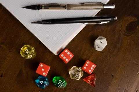 Role Play Game Items Stock Photos