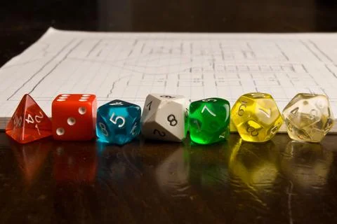 Role Play Game Items Stock Photos