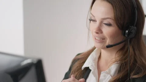 The role of a Professional Customer Service Agent involves actively engaging in Stock Footage 317023131