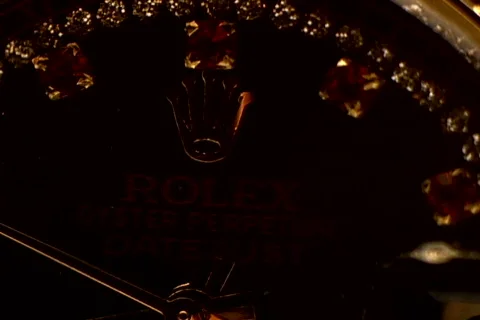 Rolex Logo Long Shimmer Stock Footage 310684