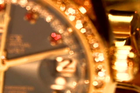 Rolex Rack 2X Shimmer Stock Footage 310678