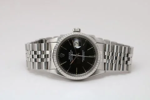Rolex SS Datejust -Ref. 16030 1 Stock Photos
