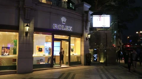 Rolex Store Stock Footage 203667991