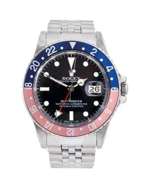 Rolex watch, GMT Master model 写真素材