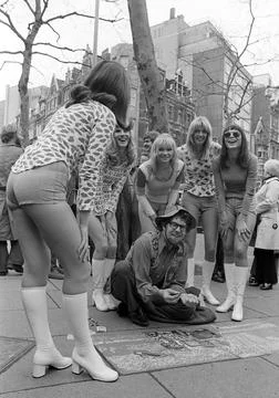 'The Rolf Harris Show' TV Programme. - 1972 Fotos de archivo