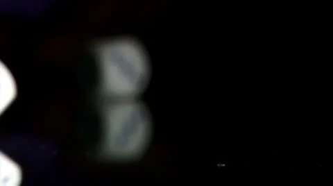 Roling dice Stock Footage 8970873