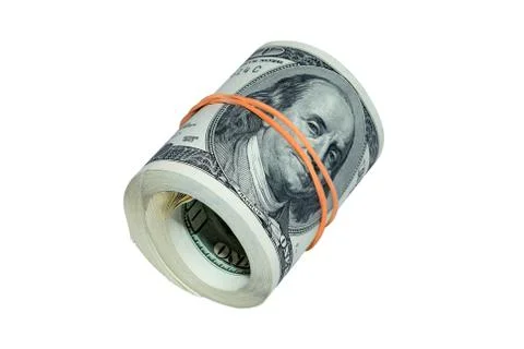 Roll of banknote Stock Photos