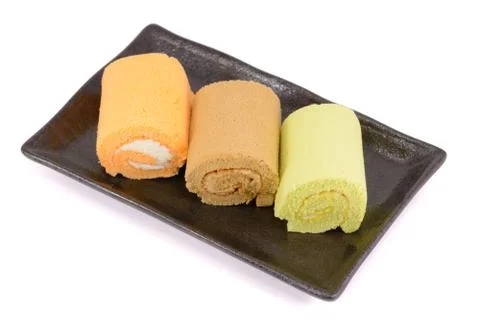 Roll cakes Foto stock