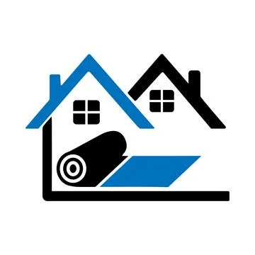 Roll. carpet, carpet roll icon Stock Illustration