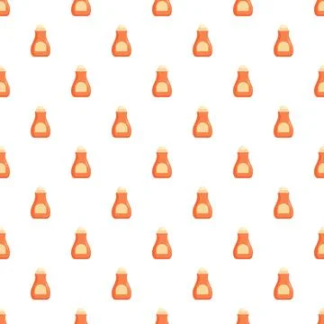 Roll on deodorant bottles creating a seamless pattern background 스톡 일러스트