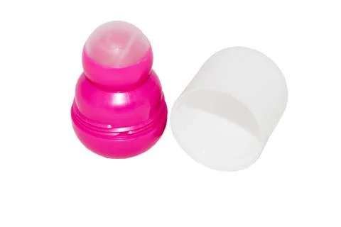 Roll-on deodorant in white background Stock Photos