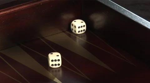 Roll the dice Stock Footage 861592