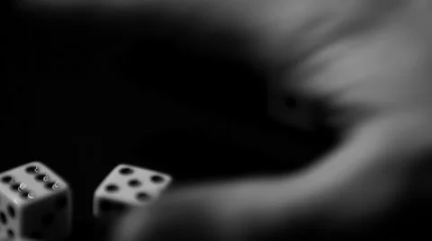 Roll of the dice Stock-Footage 4966505