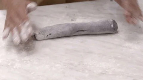 Roll the dough Stock Footage 93730862