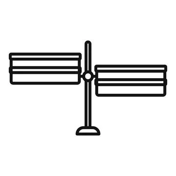 Roll drum icon outline vector. Music instrument イラスト素材