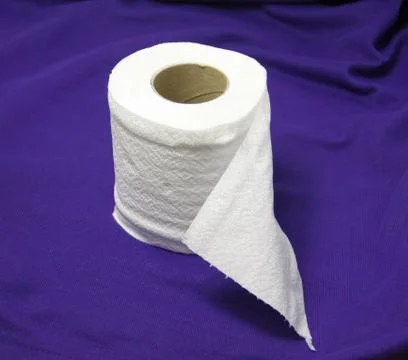 Roll fresh tissue Stock Photos