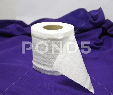 Roll fresh tissue Stock Photos