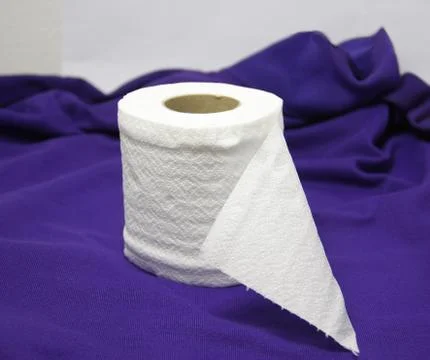 Roll fresh tissue Stock Photos