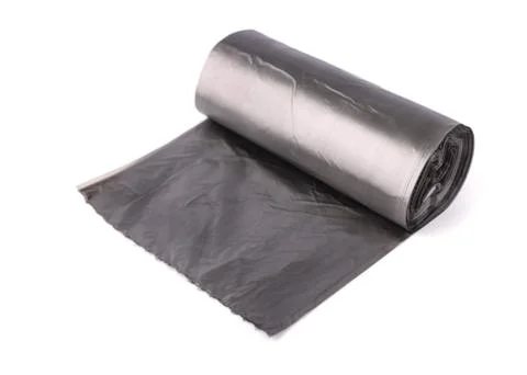 Roll of garbage bags Stock Photos