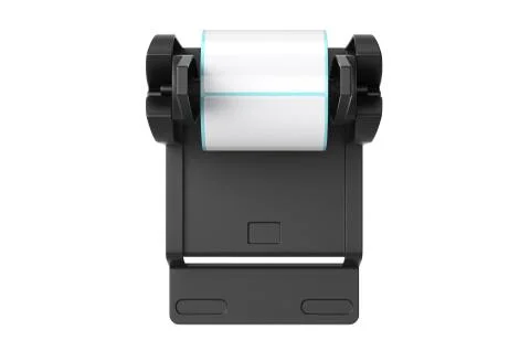 Roll holder, top view Stock Illustration