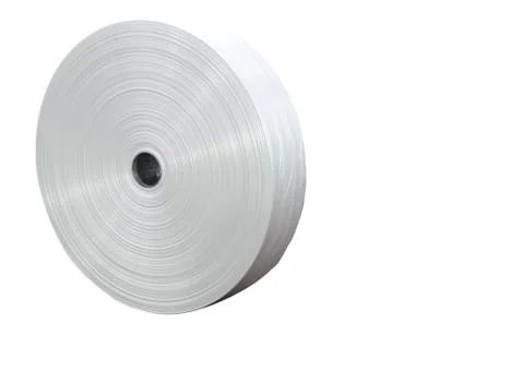 Roll of industrial plastic as material Stock Photos