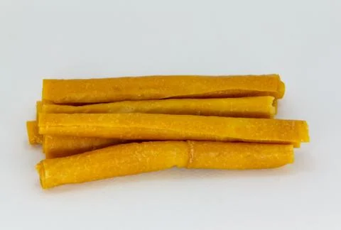 Roll of mango sheet Stock Photos