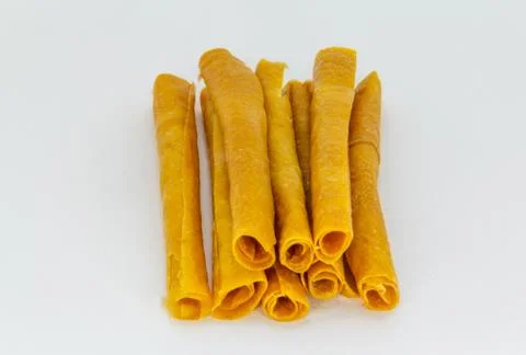 Roll of mango sheet 스톡 사진