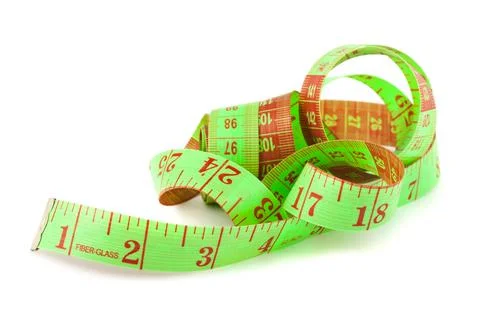 Roll of measuring tape Stock Photos