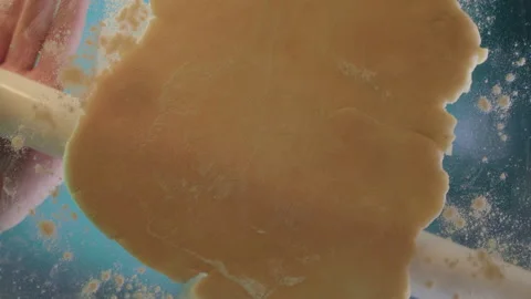 Roll out the dough Stock Footage 138581274