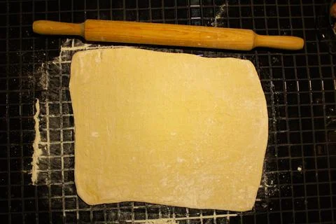 Roll out the dough Foto stock