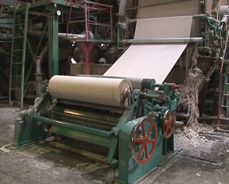 Roll paper Stock Footage 996592