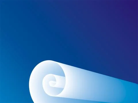 Roll of paper Stock Illustration