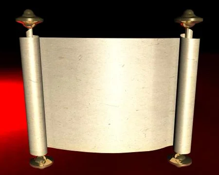 Roll of paper Illustrazione stock