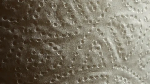 Roll of paper kitchen towels texture Vídeo Stock 88662084