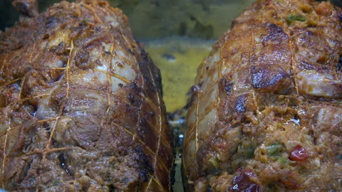 Roll roast Stock Footage 167030056