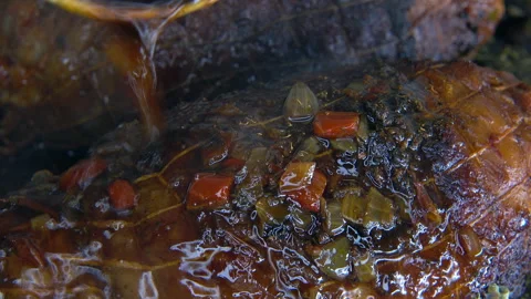 Roll roast Stock Footage 167033014