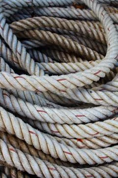 Roll rope zoom object Stock Photos