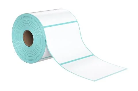 Roll stack barcode Stock Illustration