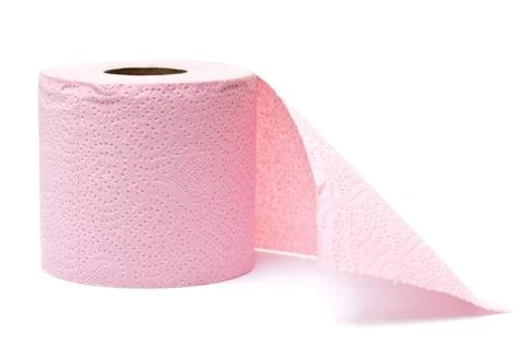 Roll of toilet paper Stock Photos
