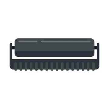 Roll toner icon flat isolated vector Stockillustratie