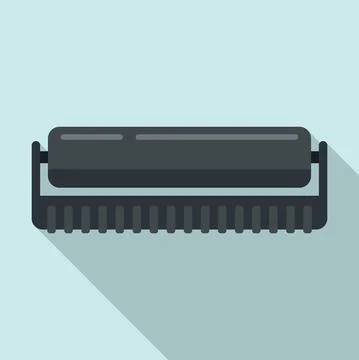 Roll toner icon, flat style Stockillustratie